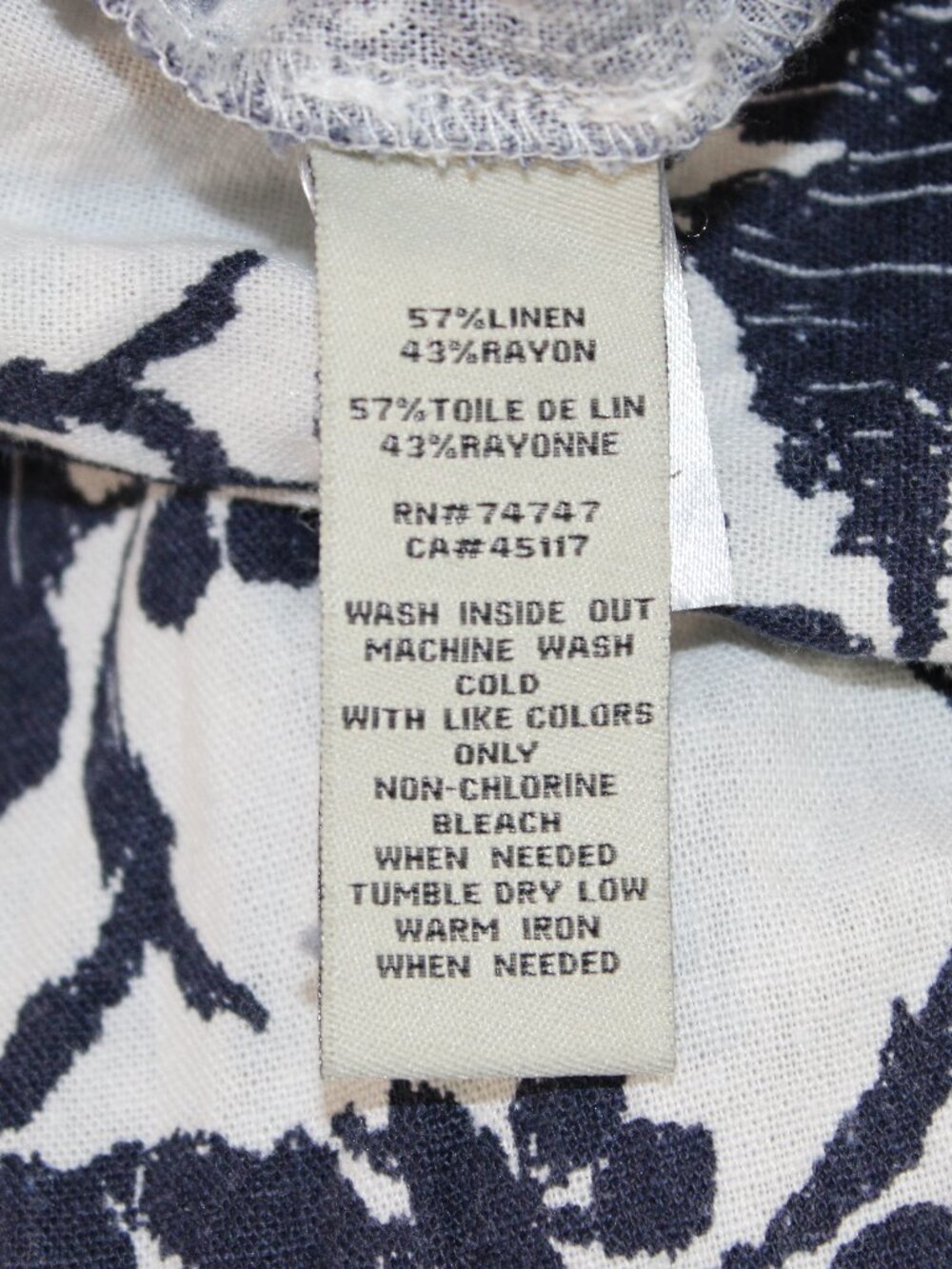 Bob Timberlake Womens Elastic Waist Floral Beach Lounge Pants with Pockets - Picture 13 of 15